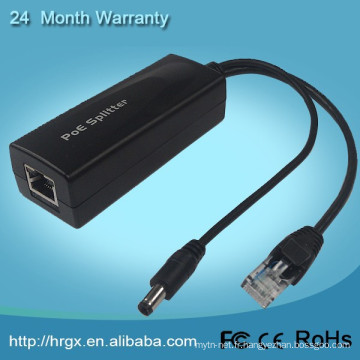 Séparateur POE sur répartiteur Ethernet 10 / 100mbps Séparateur IPE802.3af 12V / 1A poe pour caméra IP